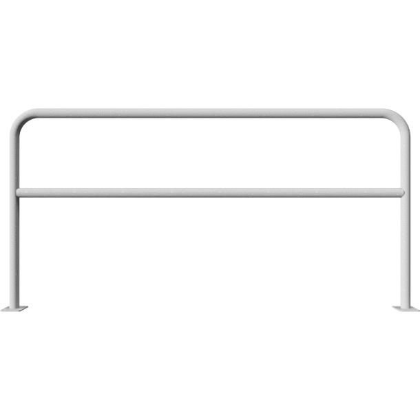 Hoop of steel tube |  48 x 2,5 mm | with cross bar | for plugging down | total width: 2000 mm | total height: 1000 mm | hot-dip galvanized